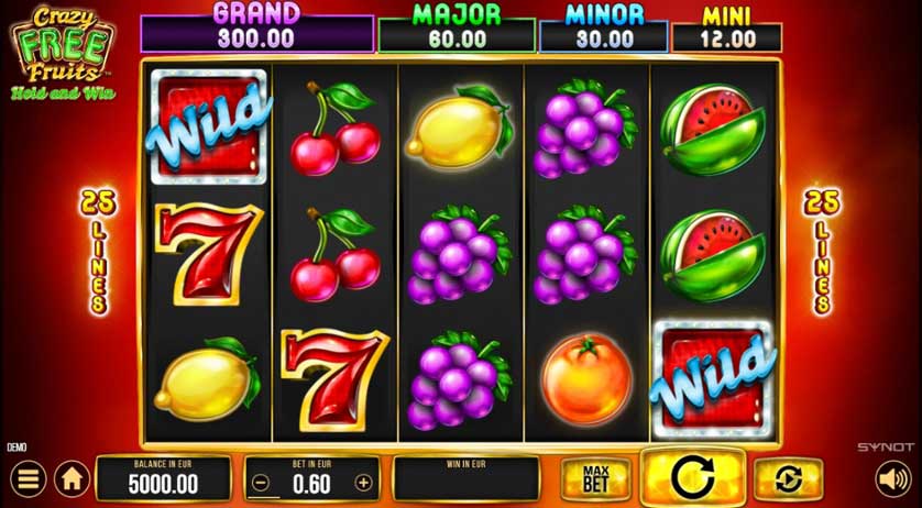 Игровой Автомат Crazy Fruits онлайн бесплатно. 